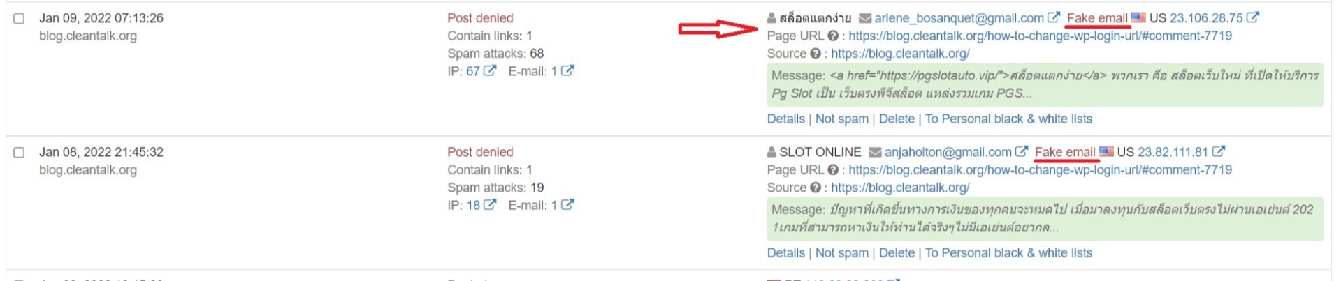 WordPress Fake Signup Protection