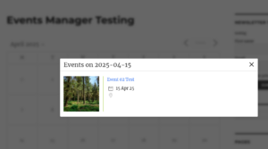 events manager test 01