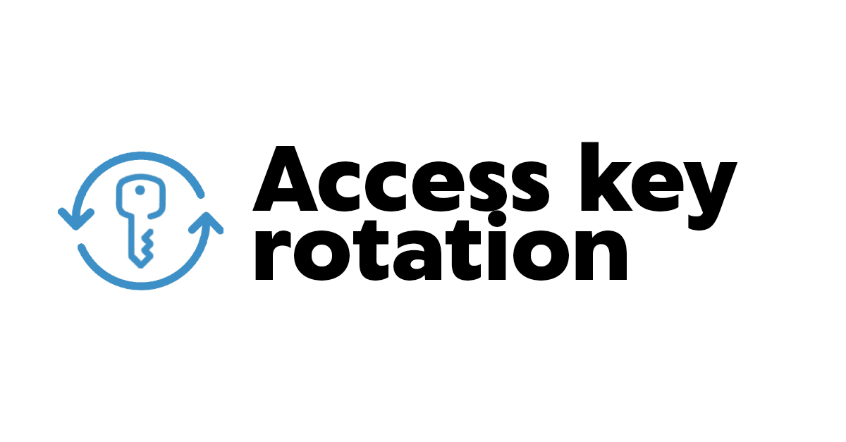 Access key rotation for Anti-Spam and Security