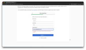 Testing spam protection on GiveWP.