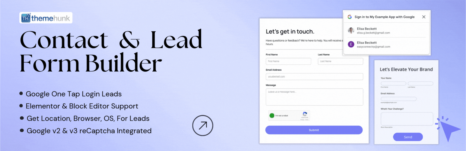 Responsive Contact Form Builder – Spam Protection for WordPress (2026)