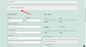 Checkout – demo3 cleantalk me