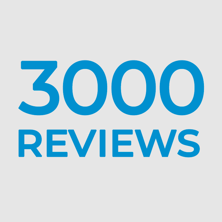 Thank You for 3,000 Reviews!