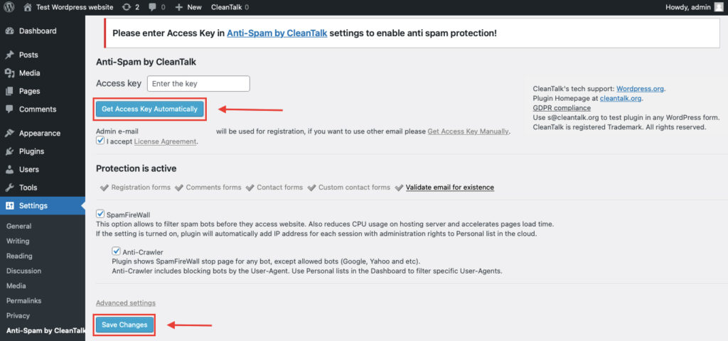 site reviews spam for wordpress 4