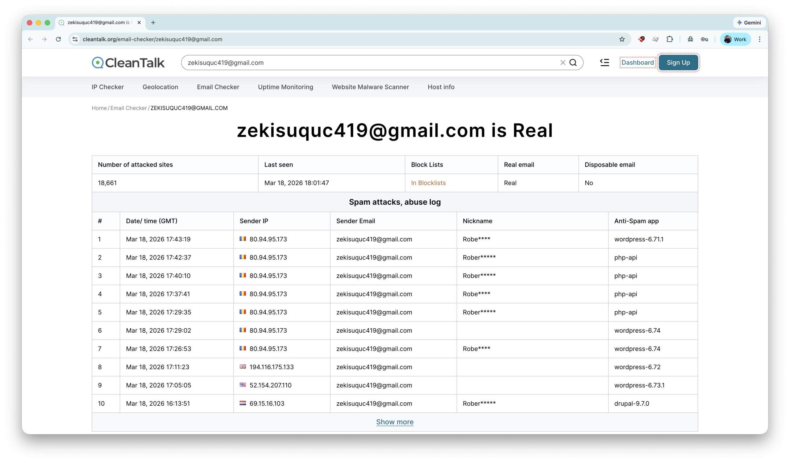 Is zekisuquc419@gmail.com Spam Bot? How to Stop It
