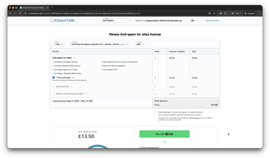 New currencies added for Payments