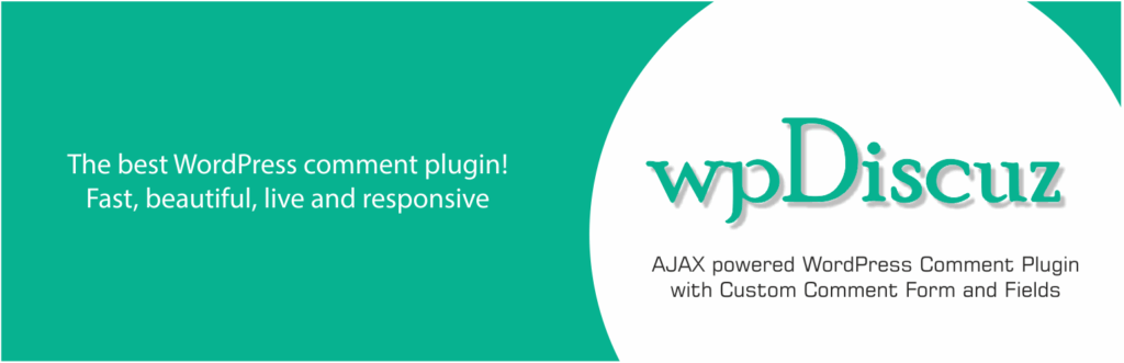 wpDiscuz Forms banner. at https://wordpress.org/plugins/wpdiscuz/